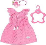 Zapf BABY born Blumenkleid, 43 cm
