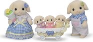 Sylvanian Families Flora Familie Kaninchen mit Drillingen
