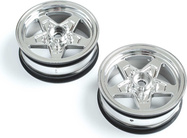 Losi Vorderradscheibe, Chrom (2): 22S Drag