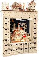 Small Foot Drevený adventný kalendár zimný sen