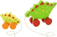 Trefl Drevená ťahacia hračka Dinosaurus  Stegosaurus