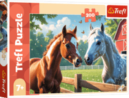Trefl Puzzle 200 Pferde auf der Lichtung