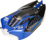 Arrma Karosserie Typhon blau/schwarz: Grom