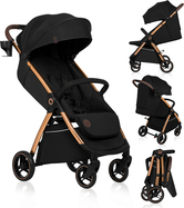 Lionelo Kočík športový Ingrid Black Onyx