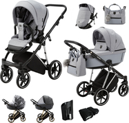 ADAMEX Kočík kombinovaný Belissa Special Edition Grey/Silver