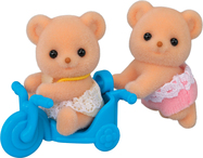 Sylvanian Families Dvojčka piškotnih medvedkov z motorjem