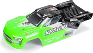 Arrma karoséria zelená/čierna: Kratón 4x4