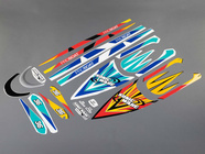 Preboat samolepky T1/T2: Sonicwake 36 V2
