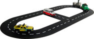 Kids Globe Traffic autodráha gumová obvod 307,5cm v krabičke