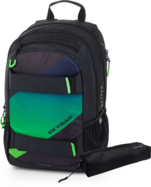 Zaino studentesco + astuccio OXY Sport Ombre boy
