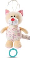 NICI MFN plyš Mačička na zavesenie s hracím strojčekom, 18cm