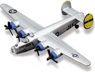 Maisto - Fresh Metal Tailwinds - lietadlá, B-24 Liberator, strieborné
