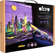 OKTO Malování hmotou motiv "#Skyline - New York" 30x40 cm