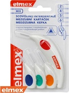 Elmex Medzizubná kefka 2, 4, 5, 6mm mix 4ks