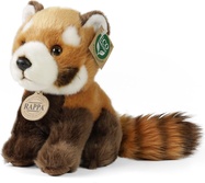 Plyšová panda červená sediaci 18 cm ECO-FRIENDLY