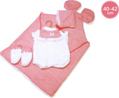 Llorens M740-50 oblečenie pre bábiku  NEW BORN veľkosti 40-42 cm