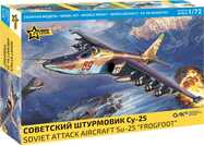 Modellbausatz Flugzeug 7312 - Sowjetisches Angriffsflugzeug Su-25 "Frogfoot" (1:72)