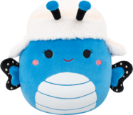 SQUISHMALLOWS Motýľ s čiapkou - Waverly, 13 cm