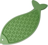 Podložka lízacia Epic Pet Lick&amp;Snack ryba pastelová zelená 28x11,5cm