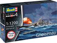 Starter Kit loď 75181 - Battleship Gneisenau (1:1200)