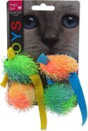 Hračka Magic Cat myš a guľa s catnipom 5cm 4ks