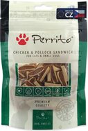 Pochúťka Perrito kura a treska, sendvič 100g