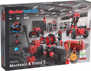 FISCHERTECHNIK Mechanic+Static 2 gradbeni set 500 delov