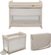 KINDERKRAFT SELECT Postýlka cestovní Moon Dream Beige