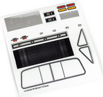 Traxxas samolepky (pre Ford F-150 1979)