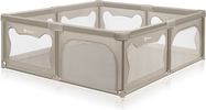 LIONELO Ohrádka pre deti Willow XL Beige Sand 187 x 207 cm
