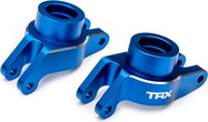 Traxxas těhlice zadná hliníková modro eloxovaná (pár)