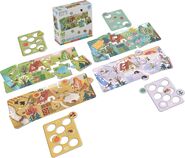 KukiKuk 80063 - Veľké Puzzle loto Ročné obdobia