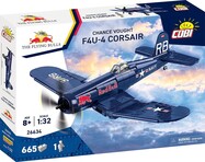 Cobi 26634 VOUGHT F4U CORSAIR FLYING BULLS, 1:32, 665 k, 1 f