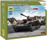 Model Kit tank 6239 - SU-76M Soviet S.P.Gun (1:100)