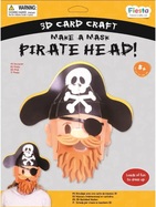 Fiesta Crafts Kreativset 3D-Maske Pirat