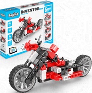Engino INVENTOR MECHANICS custom bike s 5 bonusovými modelmi