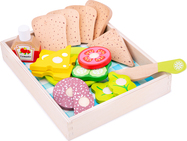 New Classic Toys Box na obed a piknik - drevené potraviny