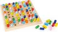 Small Foot Drevené sudoku farebné valčeky
