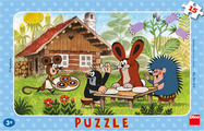 Dino KRTKO NA NÁVŠTEVE 15 doskové Puzzle