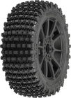 Pro-Line koleso 3.3", pneu Gladiator M2, disk Mach 10 H17 čierny (2)