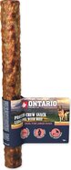 Pochúťka Ontario Protein hovädzie, žuvacia rolka veľká 25,4cm, Large