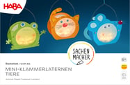 Haba Kreatívna sada Lampáš so sponkou Zvieratká