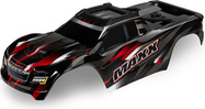 Traxxas karoséria červená Maxx (rázvor 352mm)