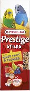Tyčinky Versele-Laga  Prestige malý papagáj mix ovocia a kvetov 60g 2ks