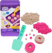 Kinetic sand tvorenie koláčikov