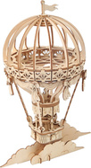 RoboTime drevené 3D puzzle Teplovzdušný balón