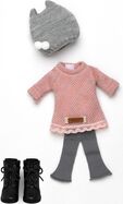 Guca P860 abbigliamento per bambola PENELOPE taglia 34 cm con scarpette