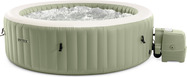 Intex 28428NP Aufblasbarer Whirlpool Purespa Bubble Massage Olivgrün (für 6 Personen)