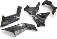 Arrma conjunto de elementos de protección negro: Fireteam