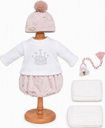 Guca 10072-149 abbigliamento per bambola bebè taglia 42–46 cm con accessori